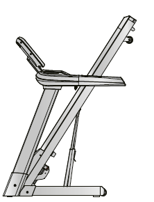 Kettler 08567 Fotografia produktu - bieznia zlozona